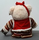 Walmart Teddy Bear Snowflake Teddy Girl 2010 Dan Dee Brown Bear Beige