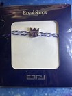 Royal Caribbean Royal Rope Green Bracelet   Blue Crown Charm Bracelet Lot