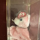 Ty Beanie Baby Carnation - Mwmt  Cat Pink