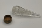 Pigeon Squared Antique Victorian Cut Glass Lay Down Perfume Bottle