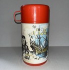Vintage The Goonies Movie 1985 Plastic Aladdin Thermos Picture Damage