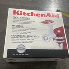 Kitchenaid Meat Food Grinder Stand Mixer Attachment   Tool White New Open Box