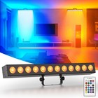 120w Led Wall Washer Light Rgbwa Dmx512 Stage Lights Dj Disco Party W remote