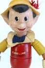 1939 Vintage Disney Wood-jointed Composition Pinocchio Doll By Ideal Toy Co