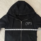 Vintage Cats The Musical Broadway Full Zip Up Hoodie Sweatshirt Small