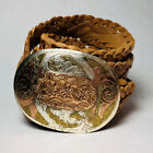 Mixed Metal Womens Belt Buckle Gold Brass Copper Silver Mcm Vintage 45   