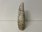 Resin Faux Scrimshaw In Memory Of Captain Daniel Jordan Ship Mercury England