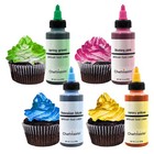 Chefmaster Airbrush Food Coloring Set - 12 Popular Colors In 2 Fl  Oz  Bottles