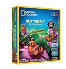 National Geographic Butterfly Growing Kit - Habitat Kit With Voucher Stem New