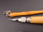 Vintage Speedball Lineoleum Cutting Tool With Blades Lot