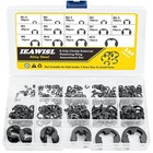 Durable E-clip Assortment Set - 330pcs Alloy Steel Retaining Rings For All Needs