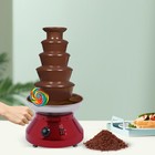 5 Tiers Commercial Chocolate Waterfall Fountain For Wedding Party Birthday 110v