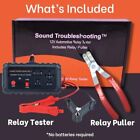 Sound Troubleshooting Automotive Relay Tester With Relay Puller  4 Relay Sockets