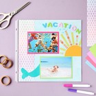 50 Pack 12x12 Scrapbook Refill Pages Clear Plastic Sleeves Top Loading Protector