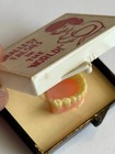 Vintage Novelty Gag Gift Smallest Falsies In The World 1950 s With False Teeth
