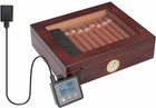 Electric Cigar Humidifier For Cigar Humidor Box - Dual-fan Sensor-controlled