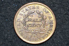 1804 Half Cent   Plain 4   No Stems   Xf Details   Get 5  Off At Checkout