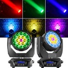 Us 2pcs 380w Led Zoom Wash Moving Head Light Dmx Rgbw 19x20w Stage Beam Lighting