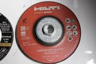 Hilti Ultimate Ceramic Grinding Zirconium Steel Grinder Wheel Lot 6pcs