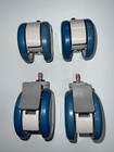 New  Arjo Maxi Move Iii Set Of 4 Casters  2 Low Height Front   2 Rear Braking 