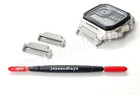 Jaysandkays   Metal Adapters Kit For Casio Ae1200 Ae1300 Royale Black Gray
