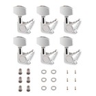 Metallor Inline Guitar String Tuning Pegs Machine Heads Tuning Keys Tuners 6r