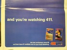 Bam Margera  411vm  2004 Skateboard Promo Poster Excellent New Old Stock Cky