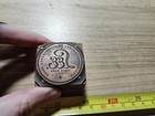 Vintage Letterpress Printing Block Lee Trade Mark Advertising Logo