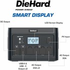 Diehard 2400-watt Lithium-ion Portable Power Station solar Generator