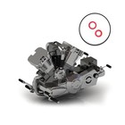 27pcs Carburetor Float Bowl Gasket Kit  Bowl Gaskets And Bolt Washer Lawnmower 