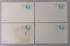 Lot Of 4 Ux89 12c Isaiah Thomas Postal Cards 1981 Precancel Patriotic Usa