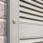 Bright White Window Shutters Panel Peg Loks 3  Fasteners Spikes Lock Pegs Bulk