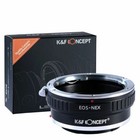 K f Concept Lens Mount Adapter For Canon Eos Ef Mount Lens To Sony E Mount Nex