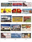 Billboards Lionel Marx Flyer Model Trains  o  027  S   Custom 