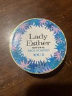 Vintage Lady Esther Natural Face Powder Container  Brand New  Powder Sealed