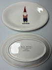 2 Rae Dunn By Magenta Christmas Gnomes Elf Mischief Snack Plates 8  X 5 25 