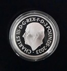 2023 Uk Britannia Silver Proof Coin 1 Oz Ogp Box   Coa - Only 3450 Minted - 955