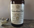 Vintage Canadian Club Whisky    texas Mickey    Bottle Lamp  1971 