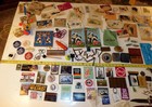 Junk Drawer Clean Out Toy Vintage Greeting Cards Magnets Knife 100 Item    Lot
