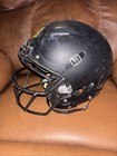Schutt Vengeance Medium Football Helmet  flat Black W  Black Face Mask 