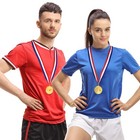 12 Pack Soccer Award Medals For Adults With Ribbons  2 In  Metal  Gold 