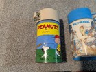 Vintage Thermos Lot Of 6 Peanuts Charlie Brown Snoopy Holly Hobbie Whiskers 