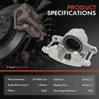 2x Front Lh   Rh Brake Caliper For Chevy C10 c20 k10 Suburban Gmc C2500 c3500