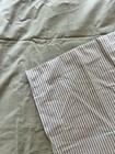 Pottery Barn Kids Chambray Reversible Organic Cotton Full queen Duvet Cover Nwot