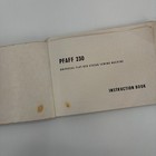Vintage Original Pfaff 230 Sewing Machine Instruction Book Booklet
