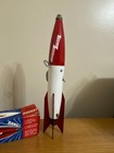 Vintage Tomic Rocket Toy Wind-up Working   Box Space Toy Oa-10