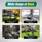 Gas Power Nylon Brush Broom Sweeper Artificial Grass Driveway Turf Snow Clean Us