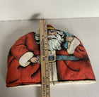 Mcm Vtg Sari Fabrics Old World Santa Appliance Cover Printed Padded Toaster Toys