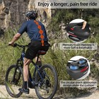 Rockbros Bike Seat Cushion W handle dual Shock Absorbing Ball Memory Foam Saddle