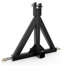 3 Point Trailer Hitch W 2 receiver 3 Pt Tractor Quick Hitch Drawbar Adapter Cat1